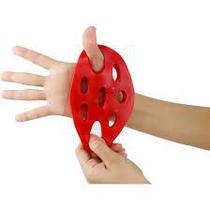 Disco multi trainer para mão, dedos e antebraço macio vermelho ortho pauher