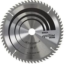 Disco optline wood 235mm x 60d (f 20mm) p/mdf bosch