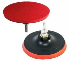 Disco P/ Boina com tiras autocolantes 7" 180mm