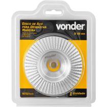Disco p/ Desbastar Madeira Reto VONDER