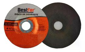 Disco p/ desbaste de inox e ferro 4,5"x6mm - 115mm - bfh1732 - bestfer