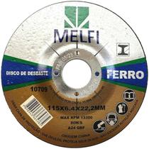 Disco Para Desbaste De Ferro 115 X 6,4 X 22,23Mm Disco Para Desbaste De Ferro 115 X 6,4 X 22,23Mm