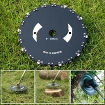 Disco Para Roçadeira Com Dentes De Corrente Motosserra