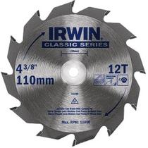 Disco para Serra Circular 4.3/8" 12 Dentes 20mm - IW14103 - IRWIN