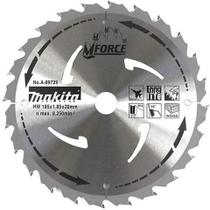 Disco para Serra Circular para Madeira 7.1/4" 185mm M-Force 24 Dentes Makita A-89729