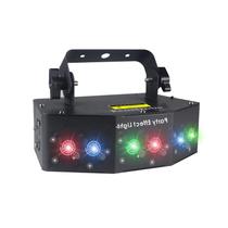 Disco Party Lights Ecostrobe RGB com som a laser ativado 50W