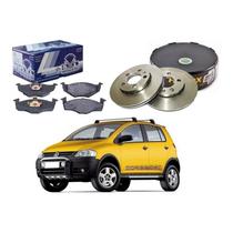 Disco Pastilha Dianteiro Crossfox Aro 14 1.6 2005 A 2009