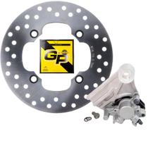Disco Pastilha e Pinça GP7 - NXR Bros 160 - 2016 a 2017 Disco Pastilha e Pinça GP7 - NXR Bros 160 - 2016 a 2017