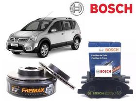 Disco Pastilha Freio Bosch Fremax Livina/Grand Livina/Tiida Original BD4738/BB672