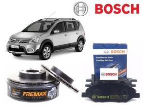Disco Pastilha Freio Bosch Fremax Livina/Grand Livina/Tiida Original BD4738/BB672 Disco Pastilha Freio Bosch Fremax Livina/Grand Livina/Tiida Original BD4738/BB672