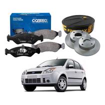 Disco Pastilha Freio Dianteiro Fiesta 1.0 2007 A 2009 Disco Pastilha Freio Dianteiro Fiesta 1.0 2007 A 2009