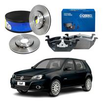 Disco Pastilha Freio Dianteiro Golf 1.6 2007 A 2014