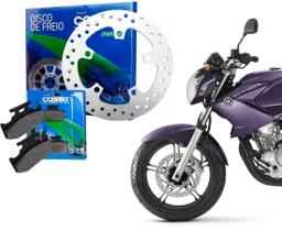 Disco Pastilha Freio Traseiro Cobreq Fer 250 2005 A 2015 Disco Pastilha Freio Traseiro Cobreq Fer 250 2005 A 2015