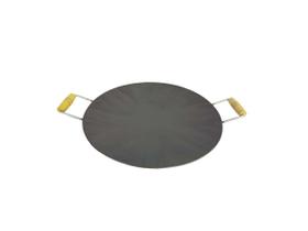 Disco Picanheira Côncava Alça Madeira Chapa 2mm Pequena 37cm Disco Picanheira Côncava Alça Madeira Chapa 2mm Pequena 37cm