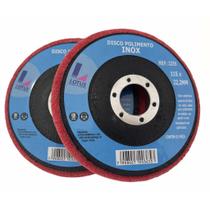 Disco Polimento em Inox 4.1/2'' Disco Polimento em Inox 4.1/2''