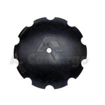 Disco recortado furo redondo