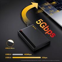 Disco Rígido Externo Portátil KODAK P190 De 500GB 1TB USB 3.0 Para Armazenamento De Jogos Em PC E Disco Rígido Externo Portátil KODAK P190 De 500GB 1TB USB 3.0 Para Armazenamento De Jogos Em PC E