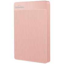 Disco rígido externo portátil UnionSine 250GB USB 3.0 rosa