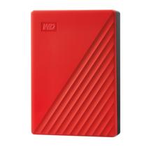 Disco rígido externo portátil WD My Passport 6TB vermelho
