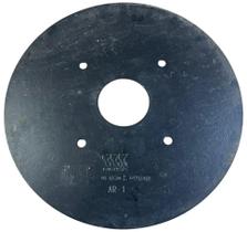 Disco roda guia 50cm 4,5mm furo central 11cm 4 furos ar1" Disco roda guia 50cm 4,5mm furo central 11cm 4 furos ar1"