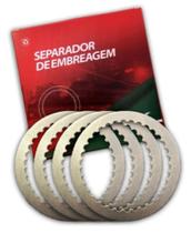 Disco Separador Embreagem Titan 150 Jogo 4 Peças Wgk