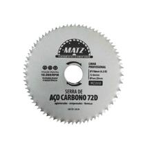 Disco Serra Aço P/ Madeira 72 Dentes 110mm x 20mm Matz Disco Serra Aço P/ Madeira 72 Dentes 110mm x 20mm Matz