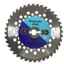 Disco Serra C/Videa 40 Dentes 10" P/ Roçadeira Diamante Azul