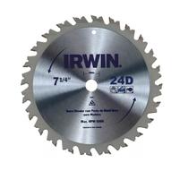 Disco Serra Circular 184mm 24 dentes 7.1/4 Irwin IW14107 Disco Serra Circular 184mm 24 dentes 7.1/4 Irwin IW14107