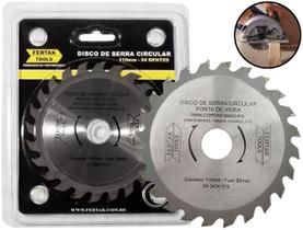 Disco Serra Circular 24 Dentes Madeira Marcenaria Precisão Fertak 2804 Disco Serra Circular 24 Dentes Madeira Marcenaria Precisão Fertak 2804