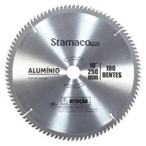 Disco Serra Circular 250mm 100 Dentes Para Alumínio e Mdf - Stamaco