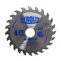 Disco Serra Circular 4.3/8'' 24 Dentes Tyrolit