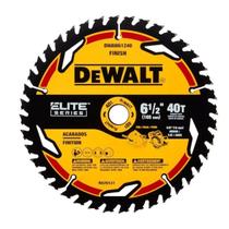 Disco Serra Circular 6-1/2 Pol 40 dentes Elite Series Dewalt Dwaw61240