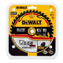 Disco Serra Circular 6-1/2 Pol 40 dentes Elite Series Dewalt Dwaw61240