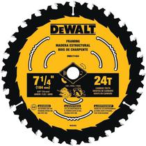 Disco Serra Circular 7 1/4 24 D Corte Fino Madeira Dewalt