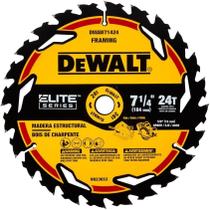 Disco Serra Circular 7-1/4 Pol 24 Dentes Elite Series DEWALT DWAW71424 Disco Serra Circular 7-1/4 Pol 24 Dentes Elite Series DEWALT DWAW71424