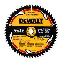 Disco Serra Circular 7-1/4 Pol 60 dentes Elite Series Dewalt Dwaw71460