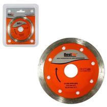 Disco / serra circular diamantado de corte refrigerado 110mm com anel adaptador