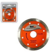 Disco / serra circular diamantado de corte refrigerado 110mm com anel adaptador - RIO CHENS