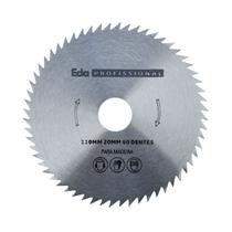 Disco Serra Circular P/ Madeira 110 Mm 60 Dentes