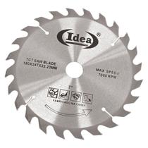 Disco Serra Circular Para Madeira 7 Pol 24 Dentes Furo 22mm