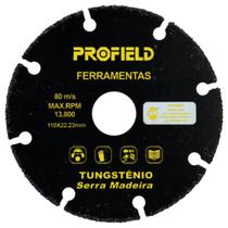 Disco Serra Circular Para Madeira Tungstênio 110x22,23mm