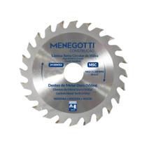 Disco Serra Circular Vídea 4.3/8 Pol (110mm) 24 Dentes MSC Menegotti Disco Serra Circular Vídea 4.3/8 Pol (110mm) 24 Dentes MSC Menegotti