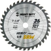 Disco Serra Circular Videa 7-1/4 36 Dentes Heavy Duty