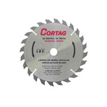 Disco Serra Madeira 24 dentes 7" Cortag