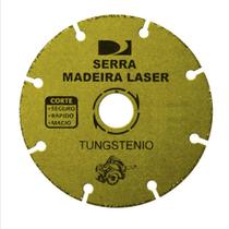 Disco Serra Madeira Laser Tungstênio 7.1/4 180Mm Diametalic