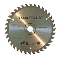 Disco Serra Para Madeira 180mm 7.1/4'' 36 Dentes Diametalic Disco Serra Para Madeira 180mm 7.1/4'' 36 Dentes Diametalic