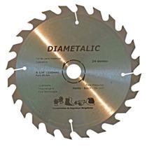 Disco Serra Para Madeira 230mm 9.1/4'' 24 Dentes Diametalic