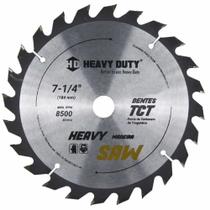 DISCO SERRA VIDEA 7.1/4 X 24 DENTES - 10 Unidades