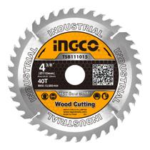 Disco Serra Vídea TCT 4⅜"20 mm 40 Dentes INGCO