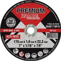 Disco Sped/Inox Premium Itambe 7X7/8 Disco Sped/Inox Premium Itambe 7X7/8